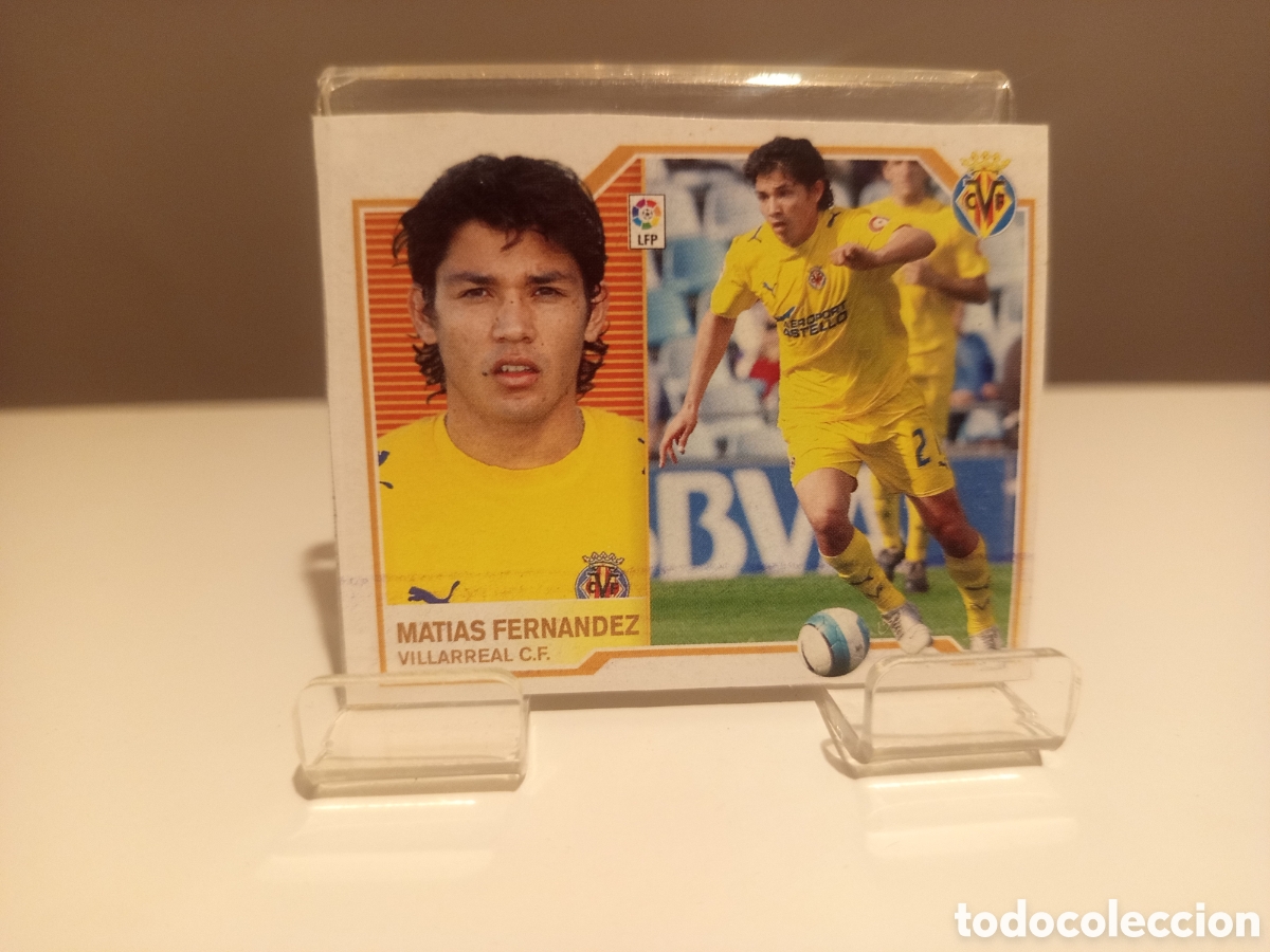 Cartes &agrave; collectionner de Football: ❇️ CROMO ⚽ MATIAS FERN&Aacute;NDEZ VILLARREAL 2007 2008 07 08 RECORTADO LIGA ESTE ❇️