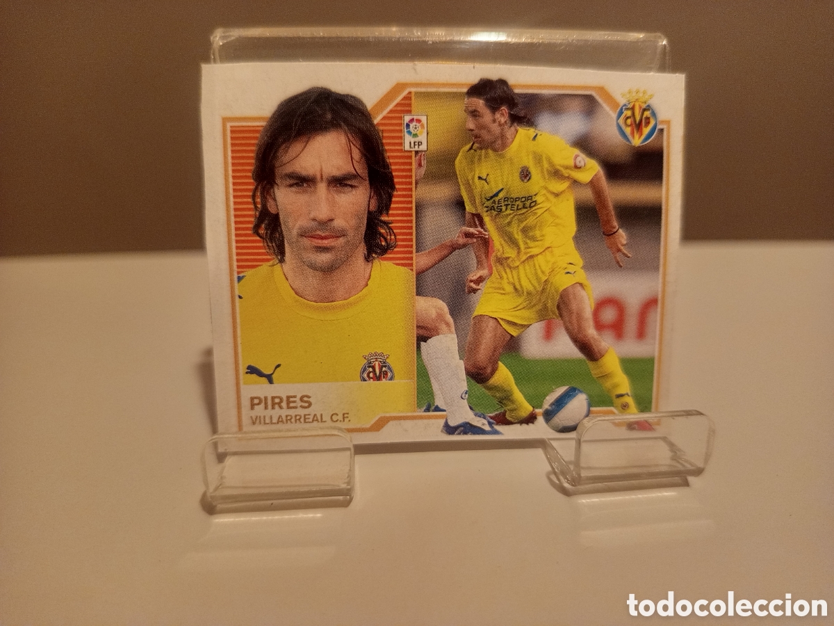 Cartes &agrave; collectionner de Football: ❇️ CROMO ⚽ PIRES VILLARREAL 2007 2008 07 08 RECORTADO LIGA ESTE ❇️