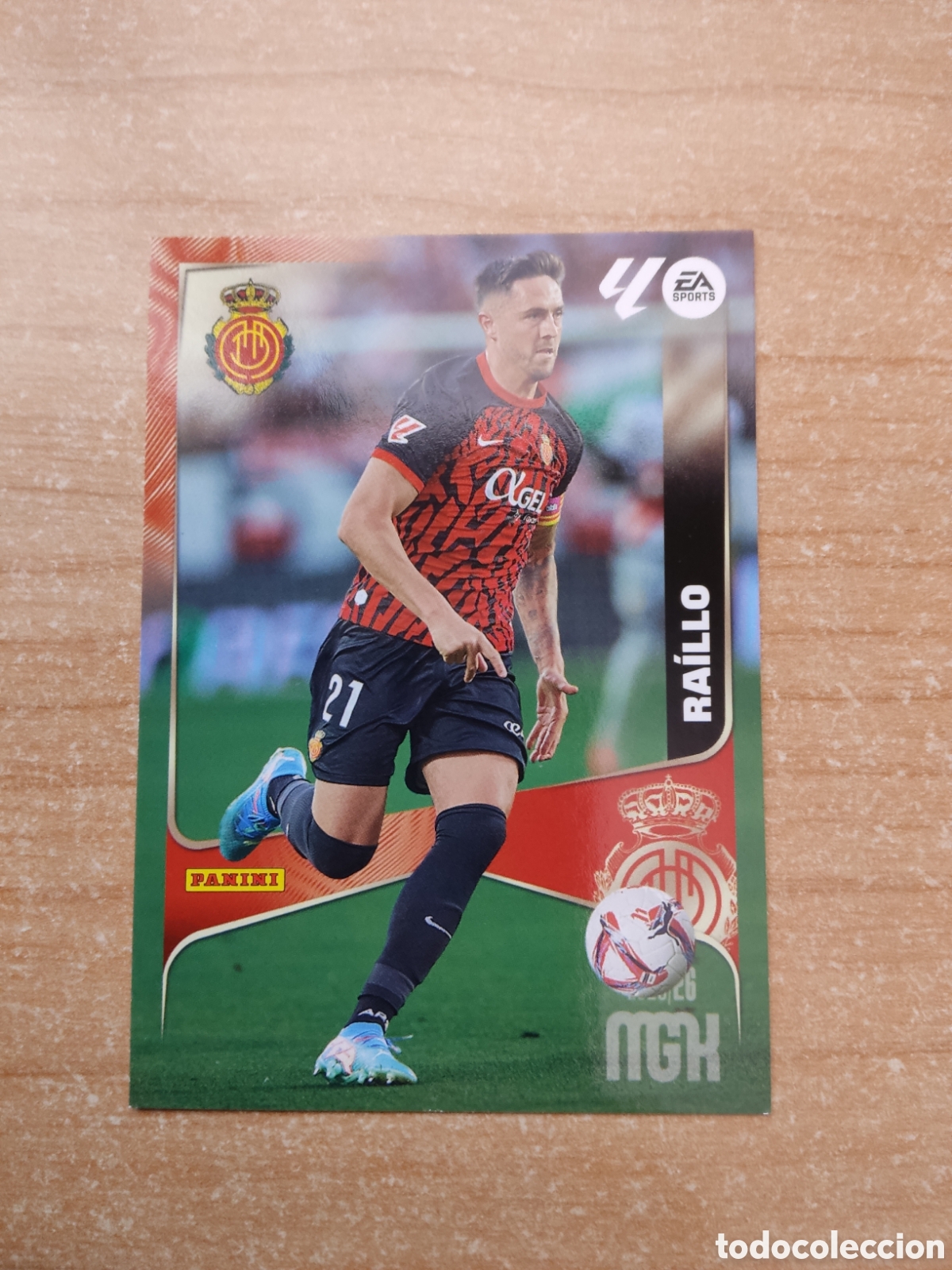 Cromos de f&uacute;tbol: 239 RAILLO MALLORCA MEGACRACKS 2025 2026