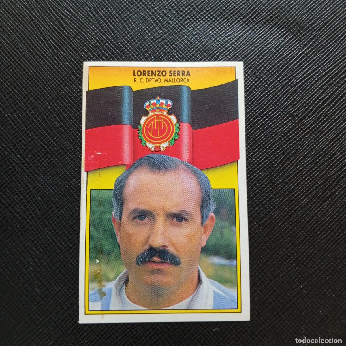 Cromos de f&uacute;tbol: LORENZO SERRA MALLORCA ESTE 1990 1991 CROMO FUTBOL LIGA 90 91 - DESPEGADO - A37 PG370