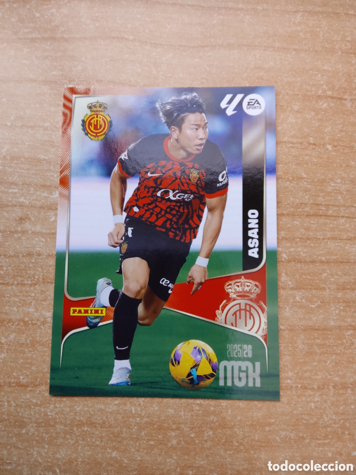 Cromos de f&uacute;tbol: 249 ASANO MALLORCA MEGACRACKS 2025 2026