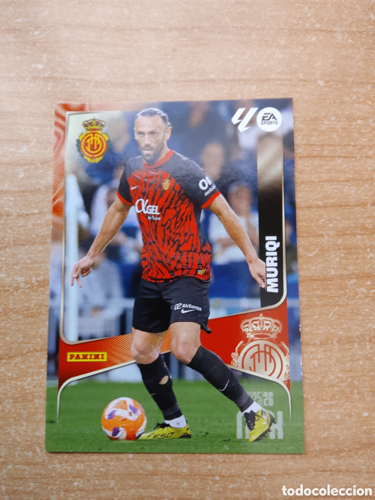 Cromos de f&uacute;tbol: 250 MURIQI MALLORCA MEGACRACKS 2025 2026