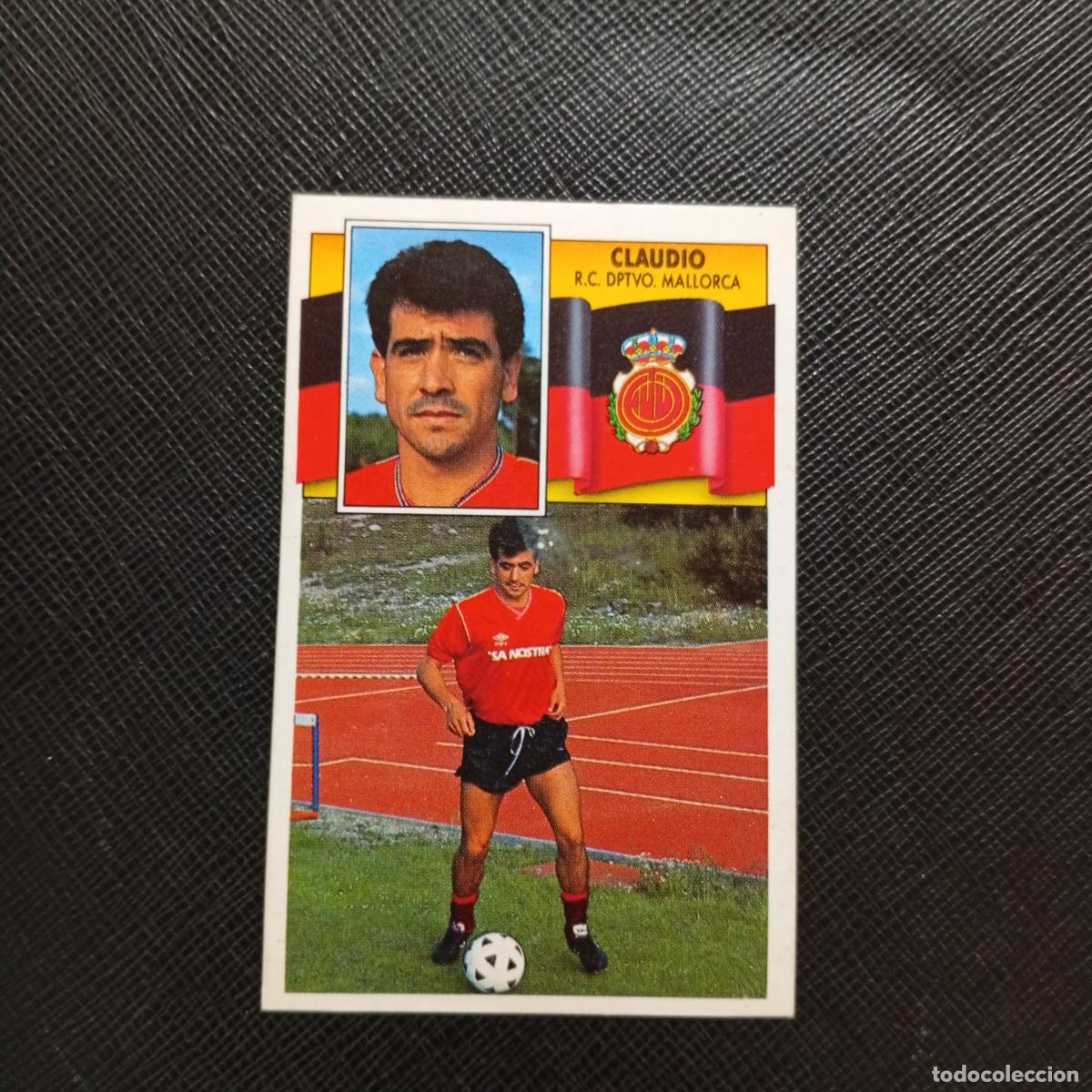 Cromos de f&uacute;tbol: CLAUDIO MALLORCA ESTE 1990 1991 CROMO FUTBOL LIGA 90 91 - DESPEGADO - A37 PG370