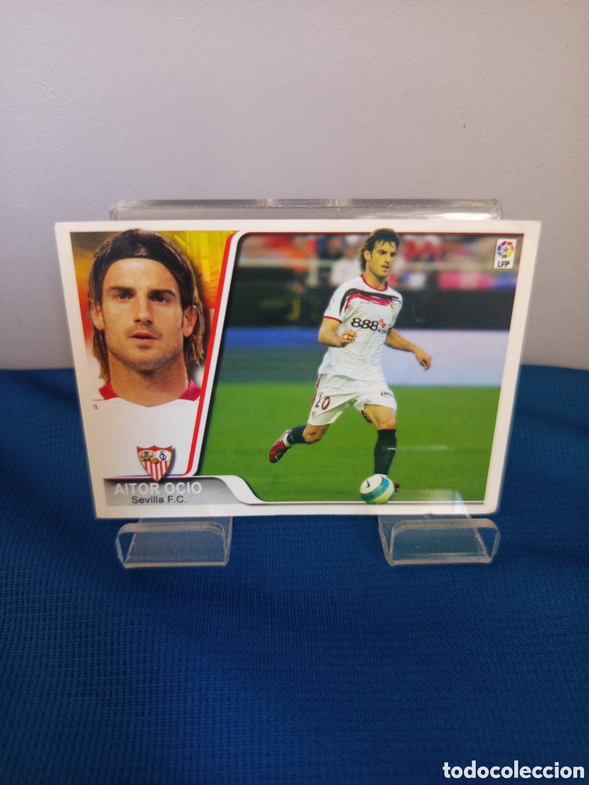 Cromos de f&uacute;tbol: ❇️ CROMO ⚽ CARD AITOR OCIO SEVILLA 2007 2008 07 08 EDICIONES ESTADIO ❇️