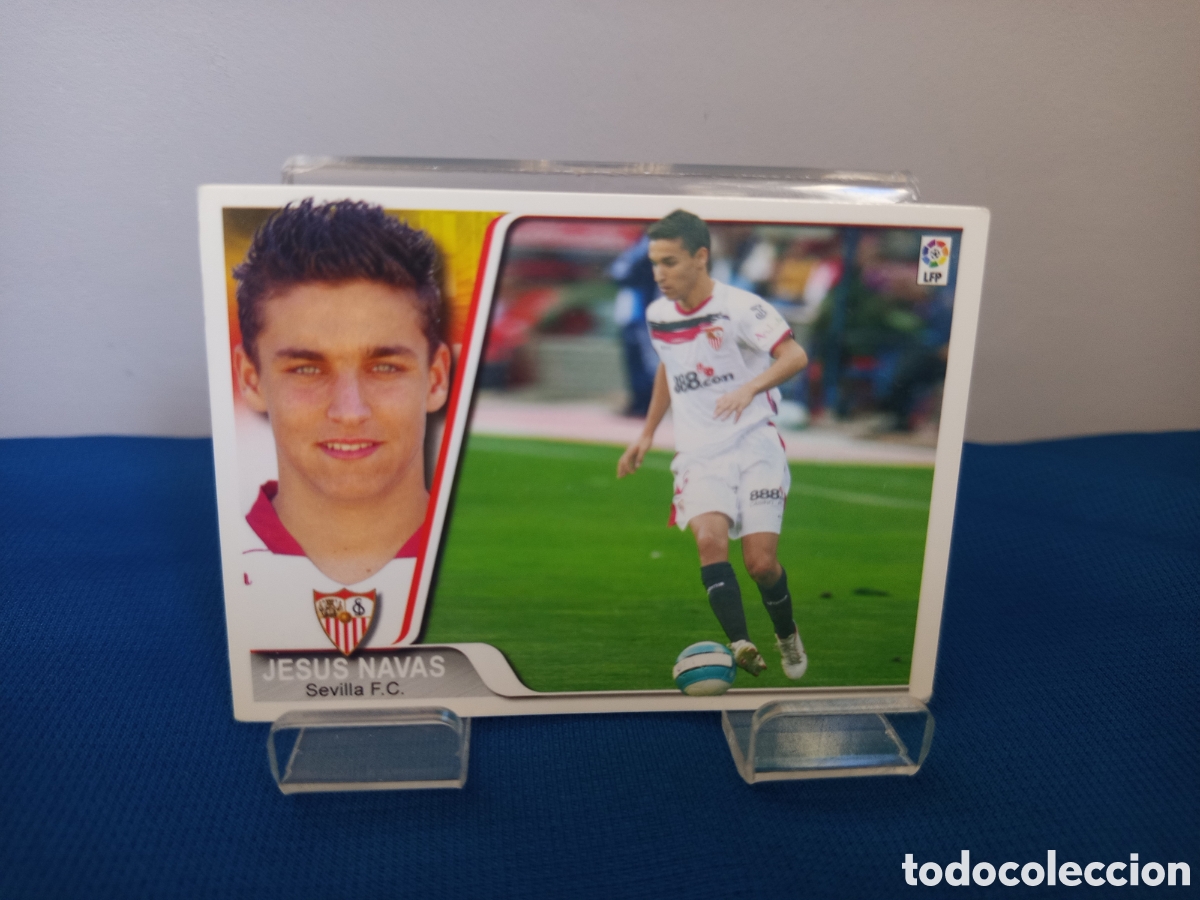 Cromos de f&uacute;tbol: ❇️ CROMO ⚽ CARD JES&Uacute;S NAVAS SEVILLA 2007 2008 07 08 EDICIONES ESTADIO ❇️
