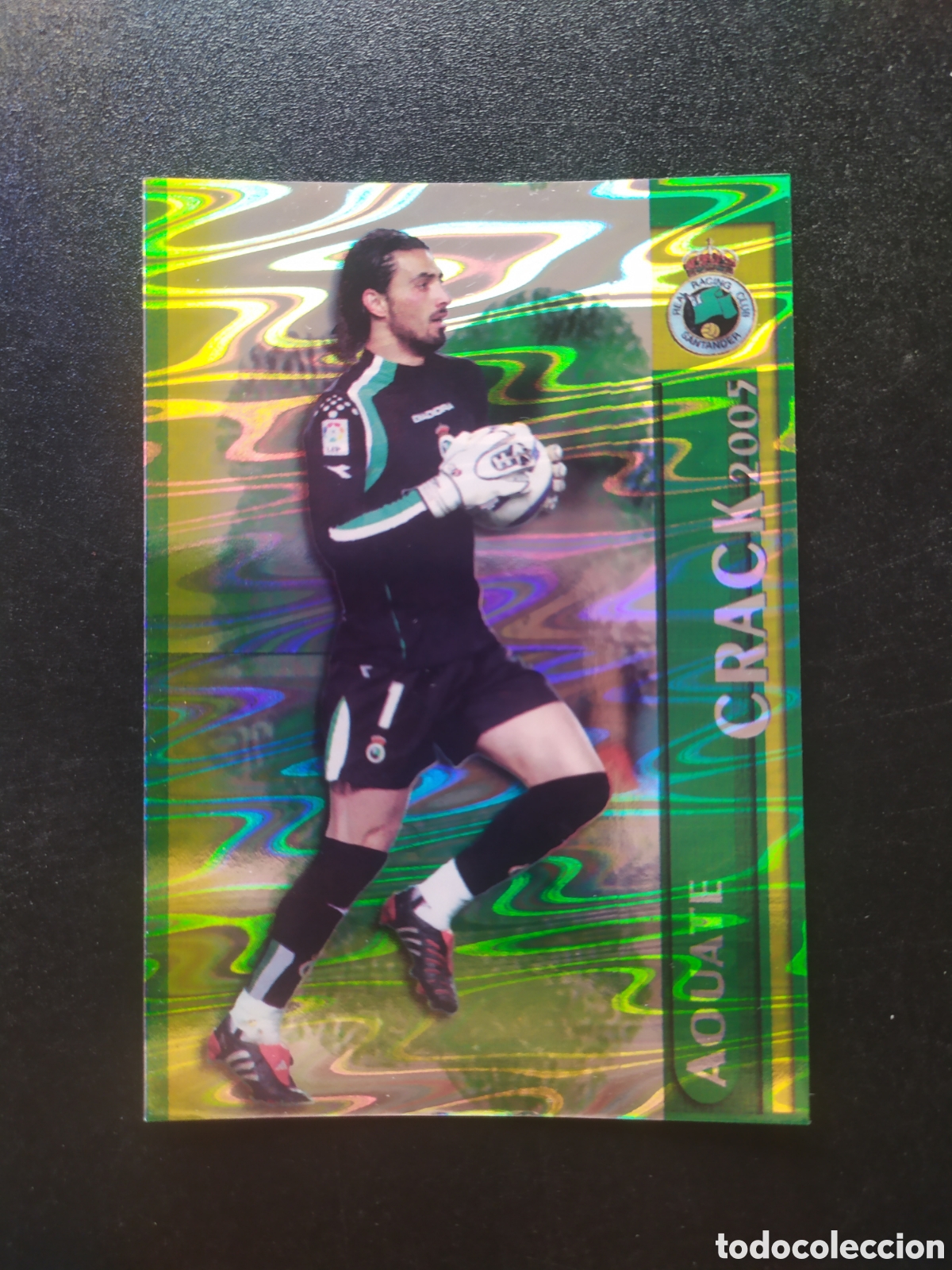 Cromos de f&uacute;tbol: Mundicromo fichas Liga 2005 2006 05 06 Aouate brillo aguas n&deg; 430 Racing Santander