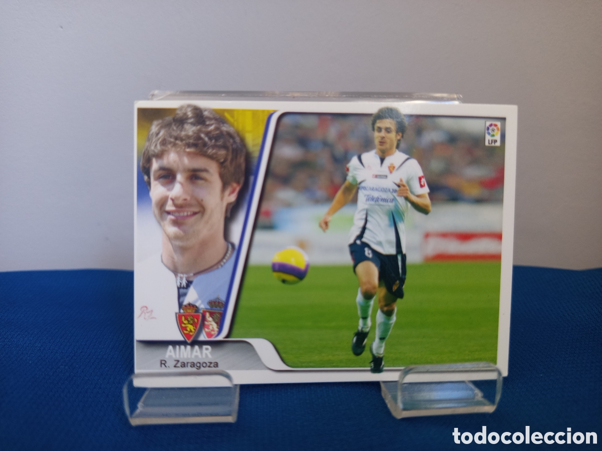 Cromos de f&uacute;tbol: ❇️ CROMO ⚽ CARD AIMAR ZARAGOZA 2007 2008 07 08 EDICIONES ESTADIO ❇️