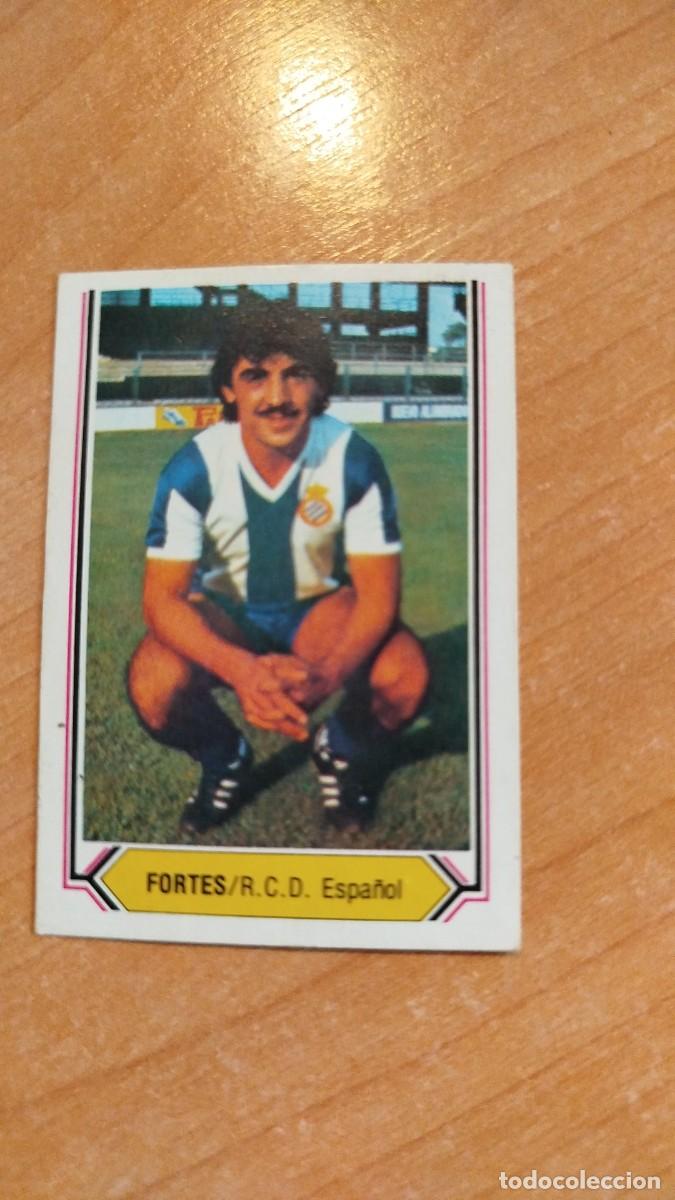 Cromos de f&uacute;tbol: LIGA ESPA&Ntilde;OLA 80/81 - RCD ESPA&Ntilde;OL - FORTES