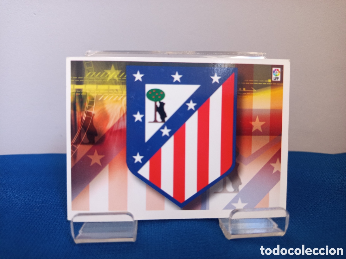 Fu&szlig;ball-Sticker: ❇️ CROMO ⚽ CARD ESCUDO ATL&Eacute;TICO DE MADRID 2007 2008 07 08 EDICIONES ESTADIO ❇️