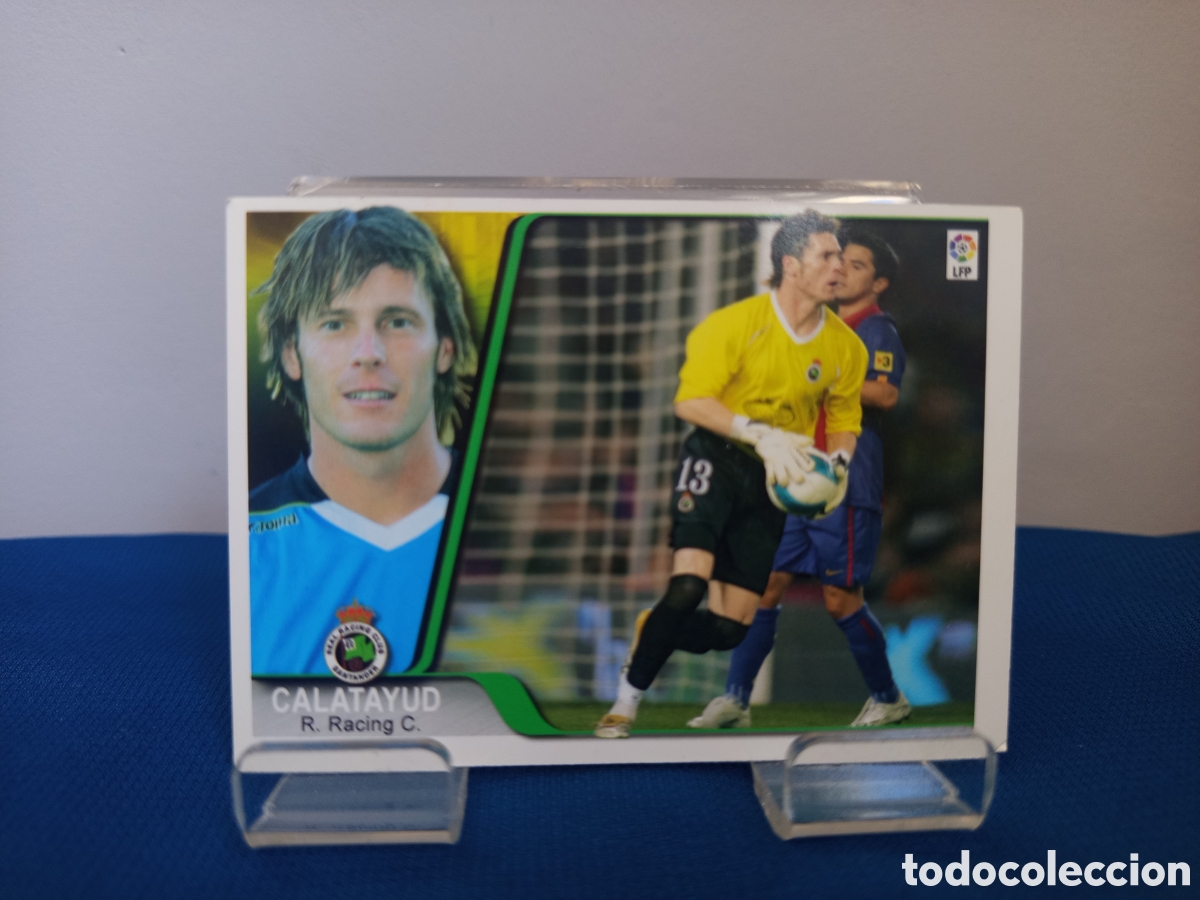Cromos de Futebol: ❇️ CROMO ⚽ CARD CALATAYUD RACING DE SANTANDER 2007 2008 07 08 EDICIONES ESTADIO ❇️