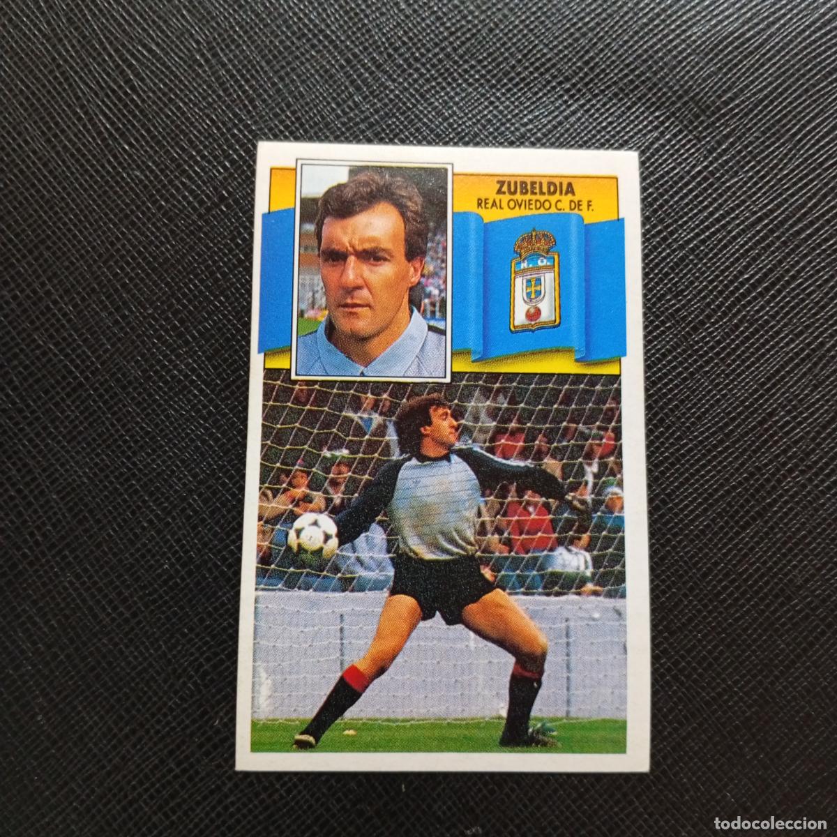 Cromos de f&uacute;tbol: ZUBELDIA OVIEDO ESTE 1990 1991 CROMO FUTBOL LIGA 90 91 - DESPEGADO - A37 PG370