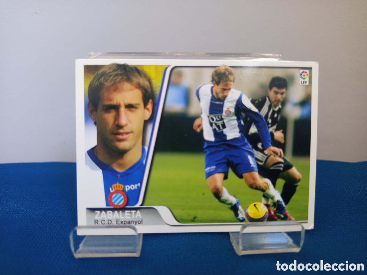 Cartes &agrave; collectionner de Football: ❇️ CROMO ⚽ CARD ZABALETA ESPA&Ntilde;OL 2007 2008 07 08 EDICIONES ESTADIO ❇️