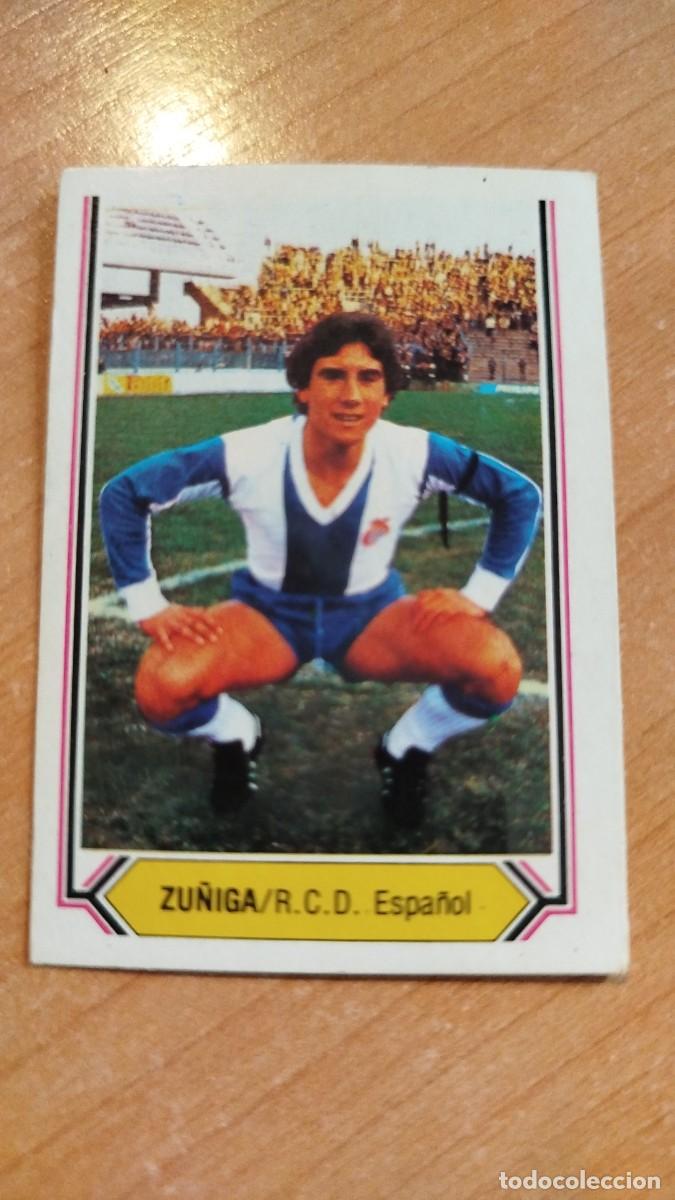 Cromos de f&uacute;tbol: LIGA ESPA&Ntilde;OLA 80/81 - RCD ESPA&Ntilde;OL - ZU&Ntilde;IGA