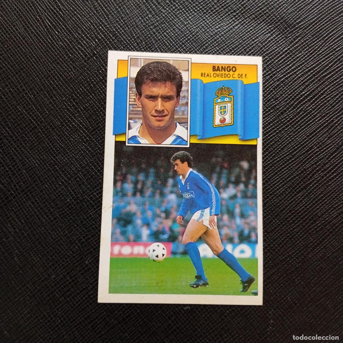 Cartes &agrave; collectionner de Football: BANGO OVIEDO ESTE 1990 1991 CROMO FUTBOL LIGA 90 91 - DESPEGADO - A37 PG370