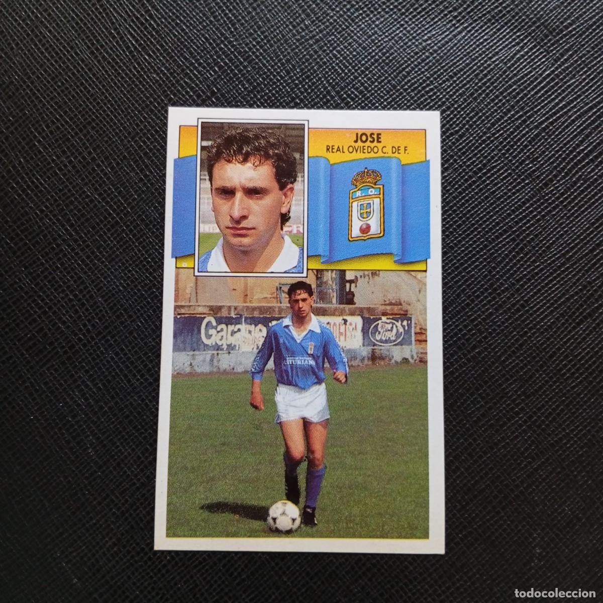 Cartes &agrave; collectionner de Football: JOSE OVIEDO ESTE 1990 1991 CROMO FUTBOL LIGA 90 91 - DESPEGADO - A37 PG370