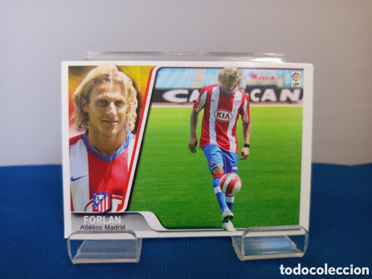 Cartes &agrave; collectionner de Football: ❇️ CROMO ⚽ CARD FORLAN ATL&Eacute;TICO DE MADRID 2007 2008 07 08 EDICIONES ESTADIO ❇️