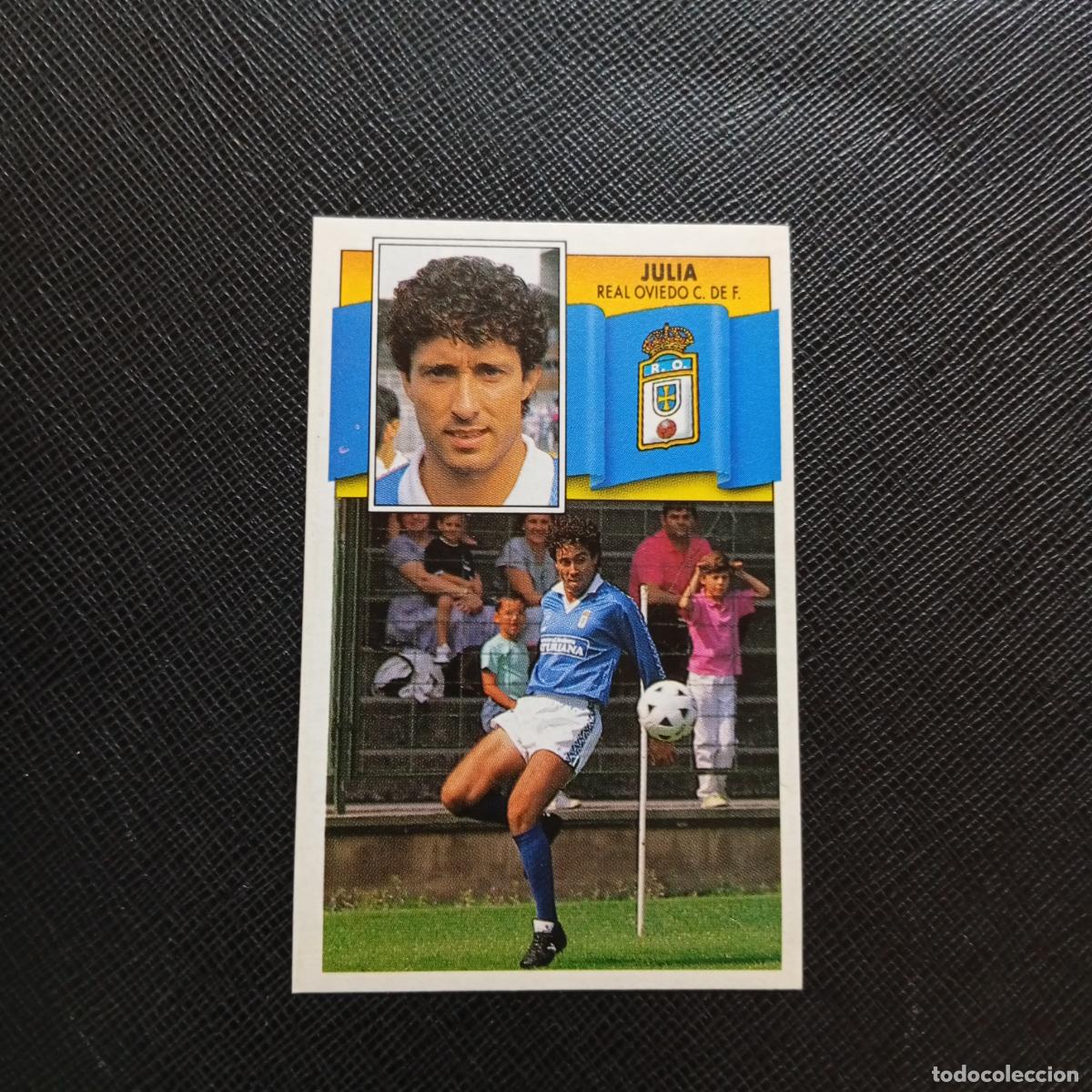 Cartes &agrave; collectionner de Football: JULIA OVIEDO ESTE 1990 1991 CROMO FUTBOL LIGA 90 91 - DESPEGADO - A37 PG370