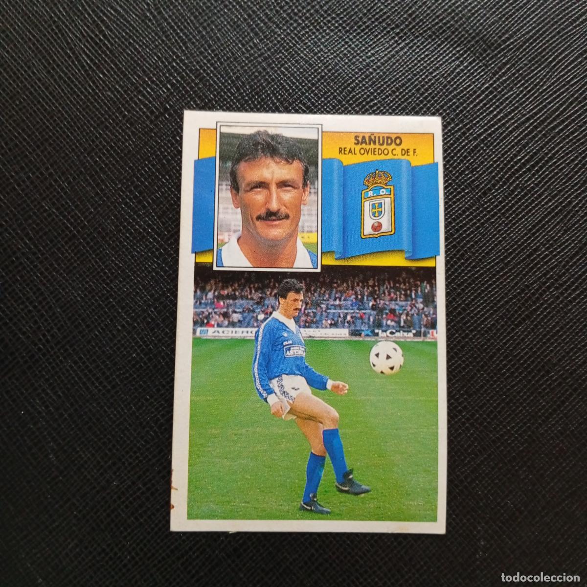 Cartes &agrave; collectionner de Football: SA&Ntilde;UDO OVIEDO ESTE 1990 1991 CROMO FUTBOL LIGA 90 91 - DESPEGADO - A37 PG379