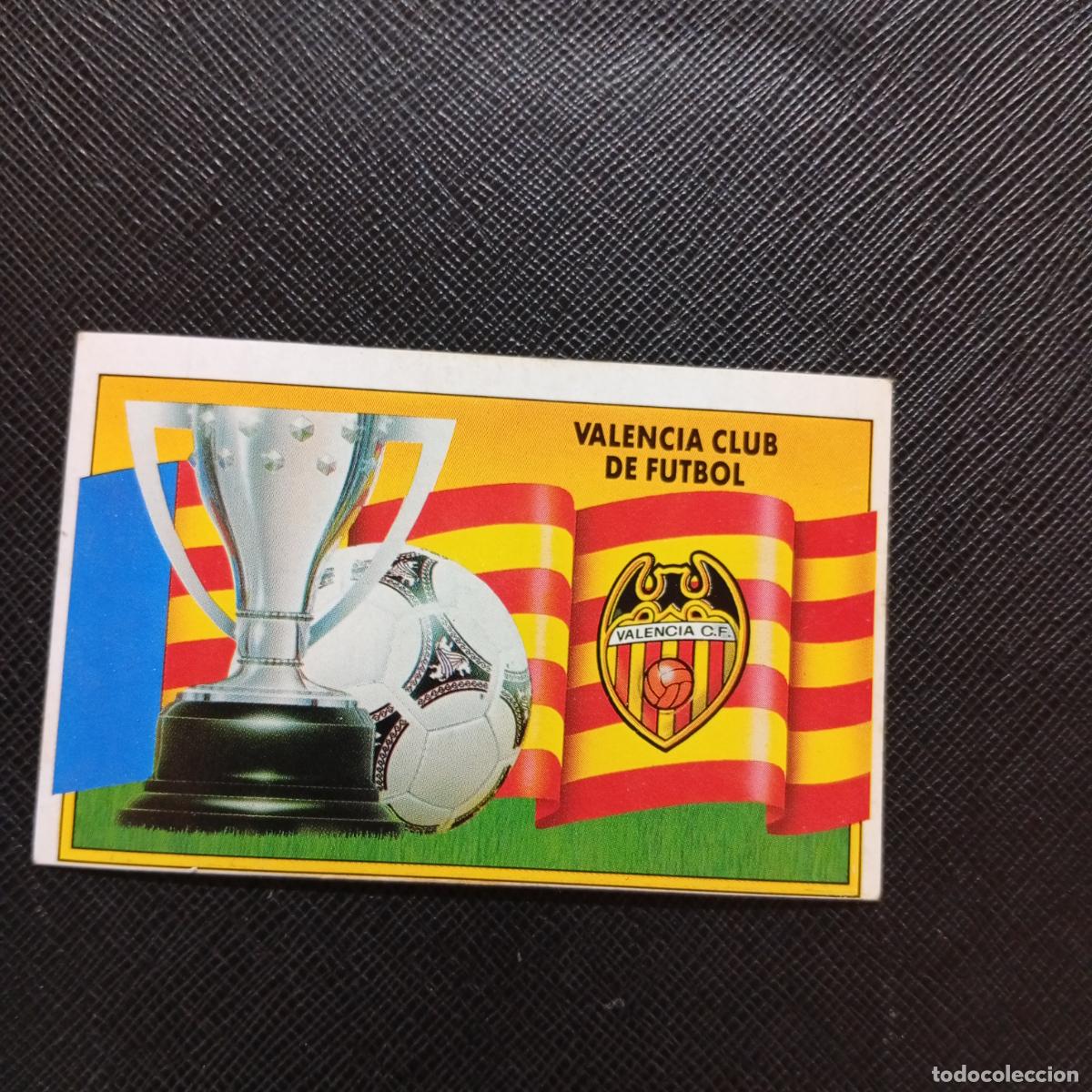 Cartes &agrave; collectionner de Football: ESCUDO VALENCIA ESTE 1990 1991 CROMO FUTBOL LIGA 90 91 - DESPEGADO - A37 PG379