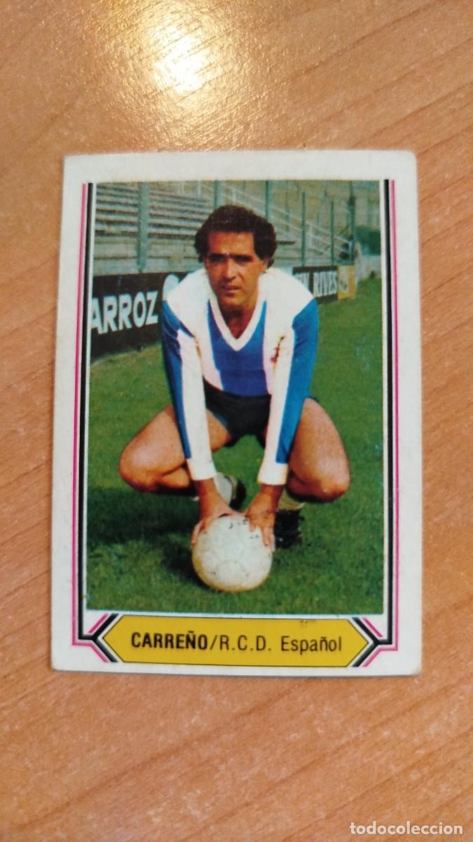 Cartes &agrave; collectionner de Football: LIGA ESPA&Ntilde;OLA 80/81 - RCD ESPA&Ntilde;OL - CARRE&Ntilde;O