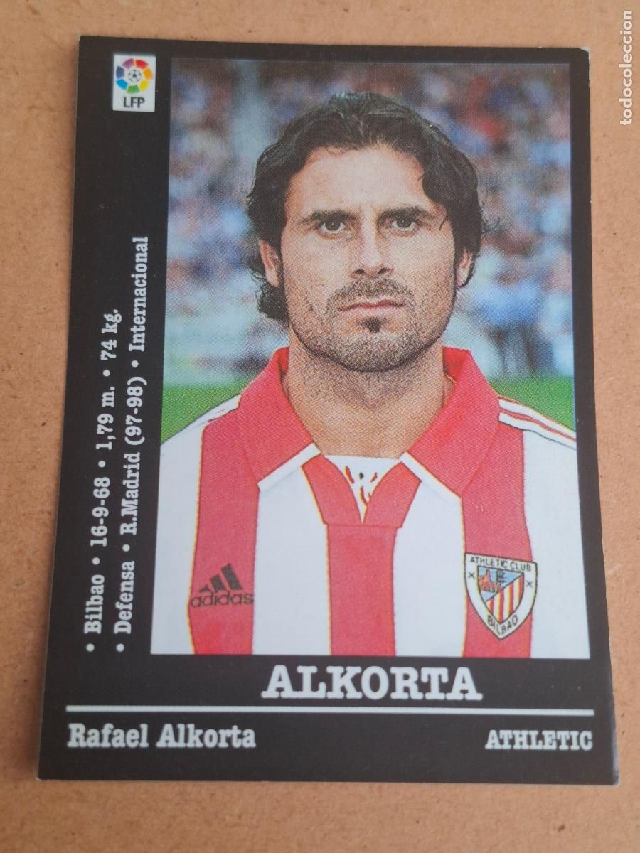 Cartes &agrave; collectionner de Football: PANINI LIGA 2000 2001 00 01 - 175 ALKORTA - ATHLETIC CLUB ( NUNCA PEGADO )
