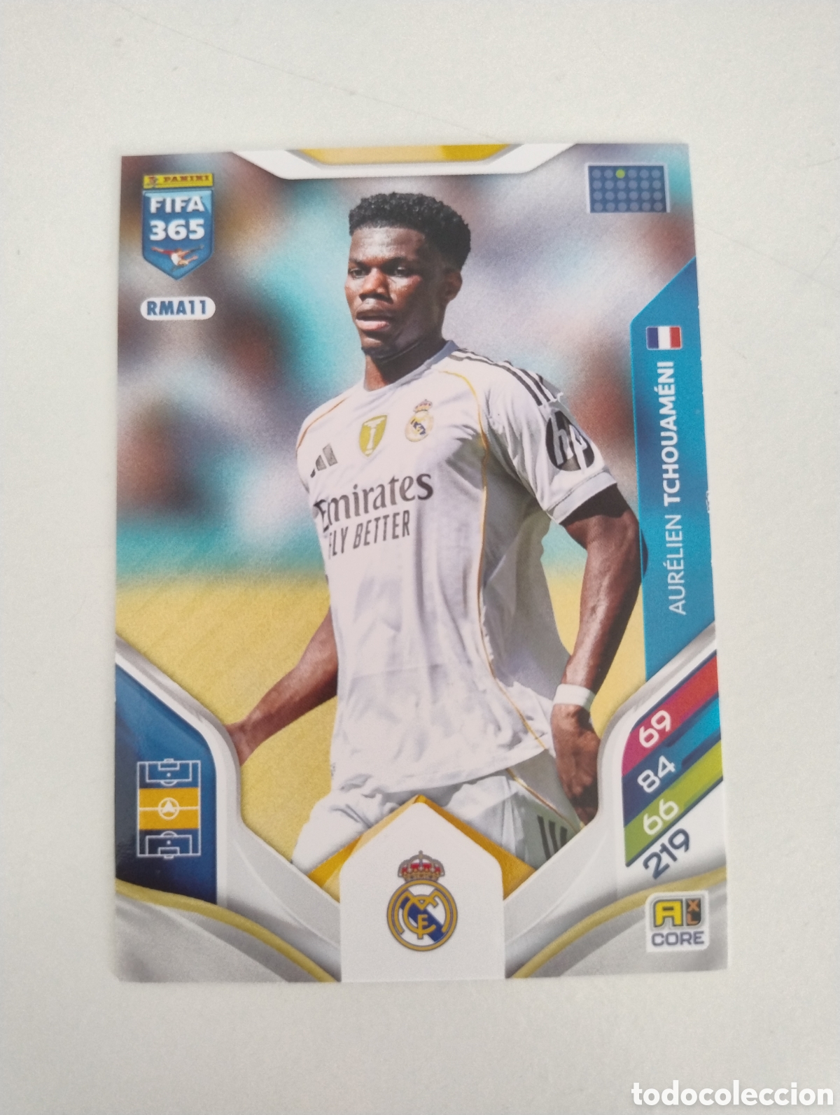 Figurine di Calcio: RMA 11 - Tchouameni - Real Madrid - Adrenalyn XL FIFA 365 2026