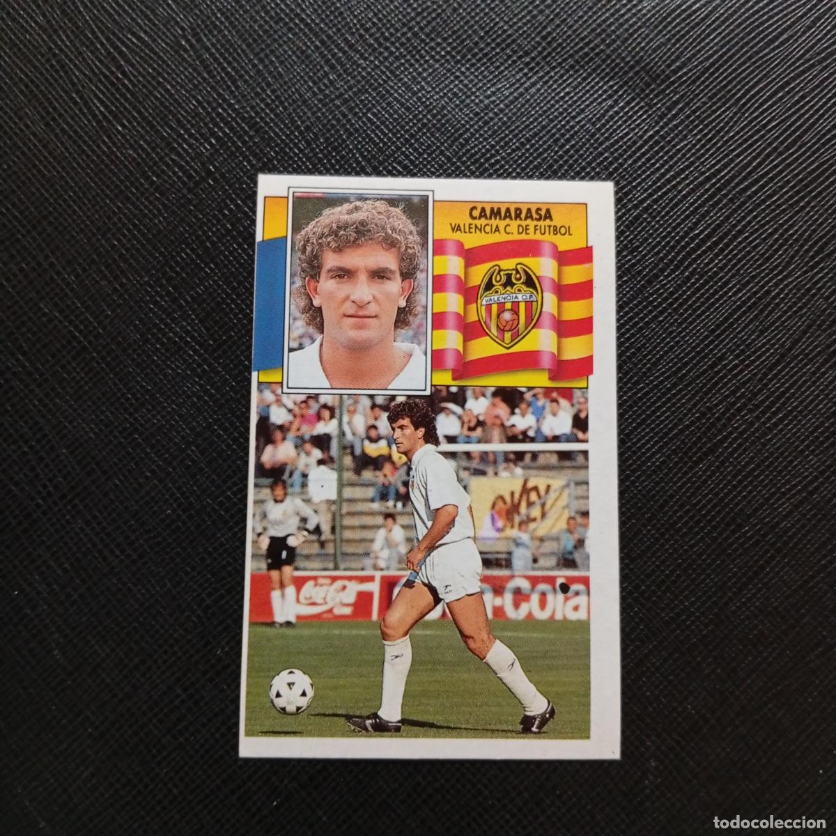 Cromos de f&uacute;tbol: CAMARASA VALENCIA ESTE 1990 1991 CROMO FUTBOL LIGA 90 91 - DESPEGADO - A37 PG379