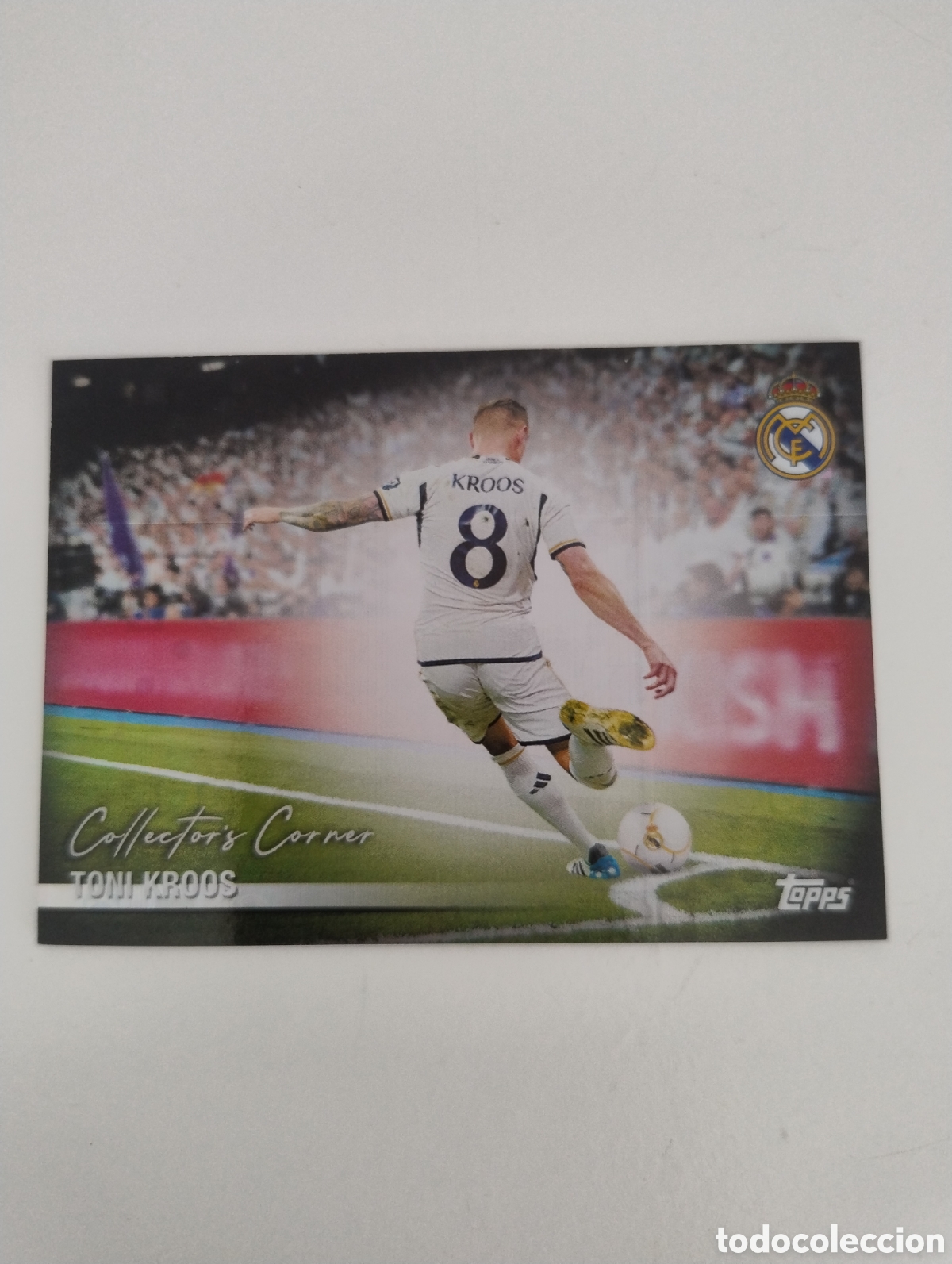 Cromos de f&uacute;tbol: 39 - Kroos - Real Madrid - Topps Team Set 2025 - 2026 Collectors Corner Paralela
