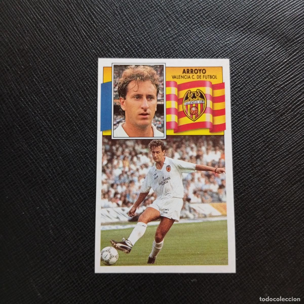 Cromos de f&uacute;tbol: ARROYO VALENCIA ESTE 1990 1991 CROMO FUTBOL LIGA 90 91 - DESPEGADO - A37 PG379