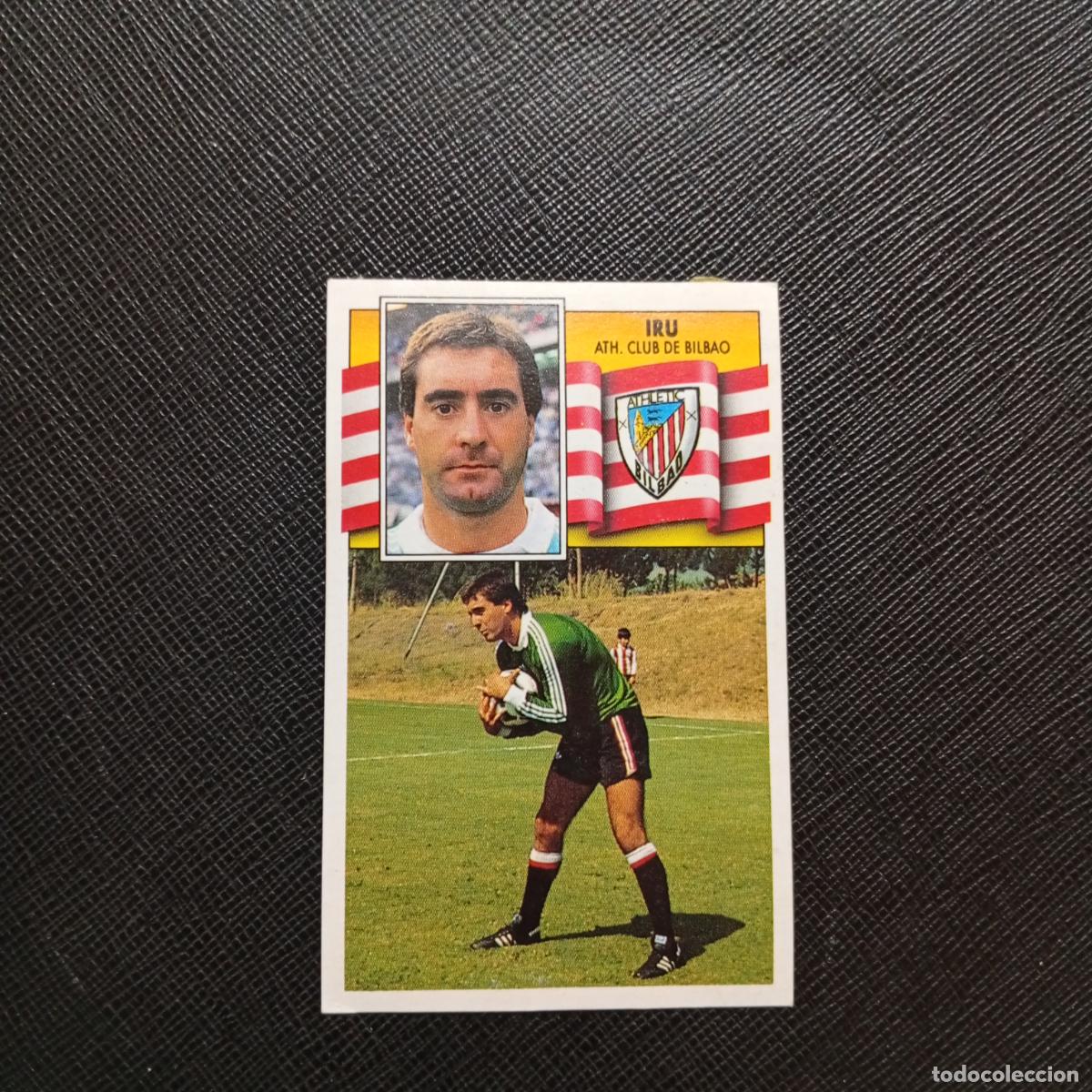 Cartes &agrave; collectionner de Football: IRU BILBAO ESTE 1990 1991 CROMO FUTBOL LIGA 90 91 - DESPEGADO - A37 PG415