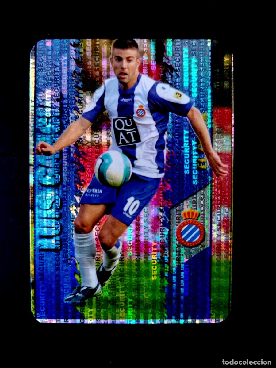 Cromos de Futebol: 296 LUIS GARC&Iacute;A (CRACK) (SECURITY VERTICAL INVERTIDO) - R.C.D. ESPANYOL - MUNDICROMO 2008