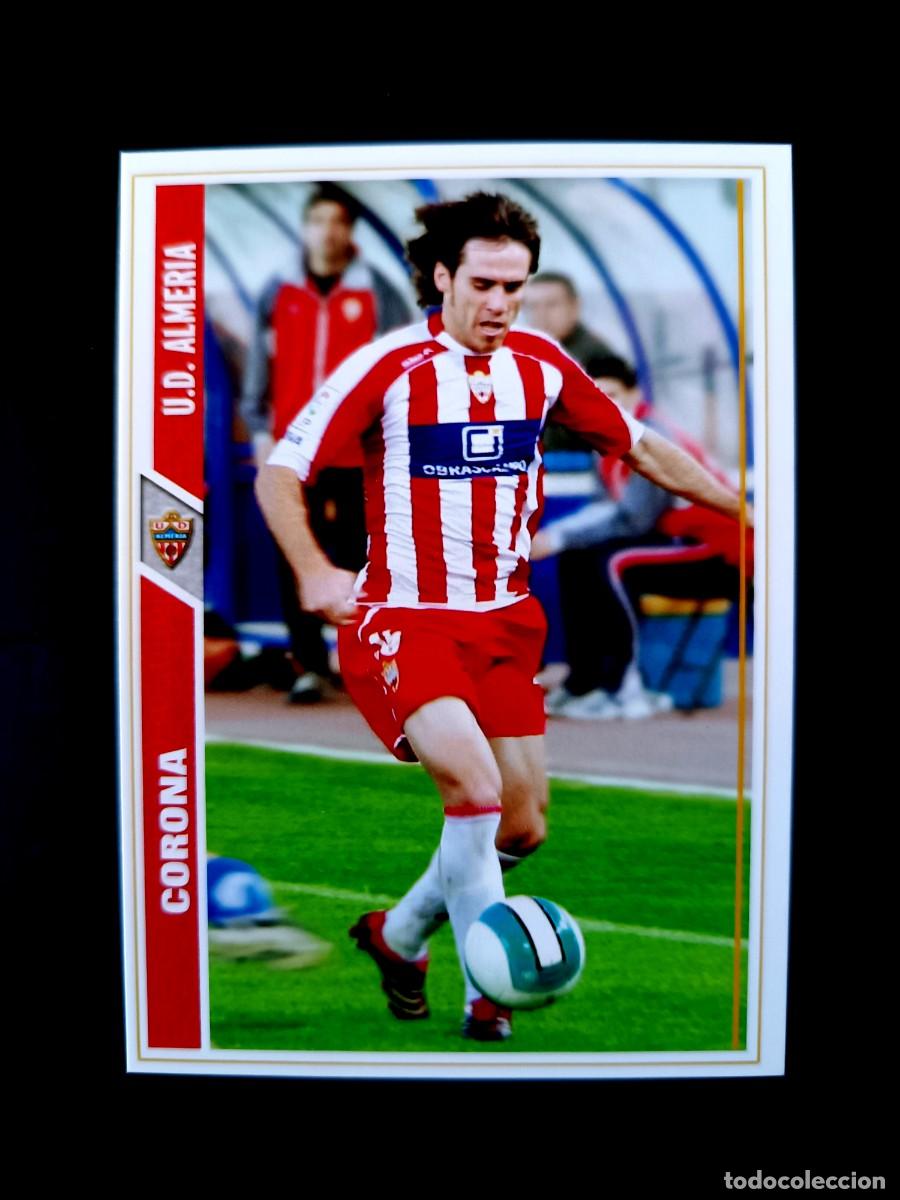 Cromos de f&uacute;tbol: 506 CORONA - U.D. ALMER&Iacute;A - MUNDICROMO 2008