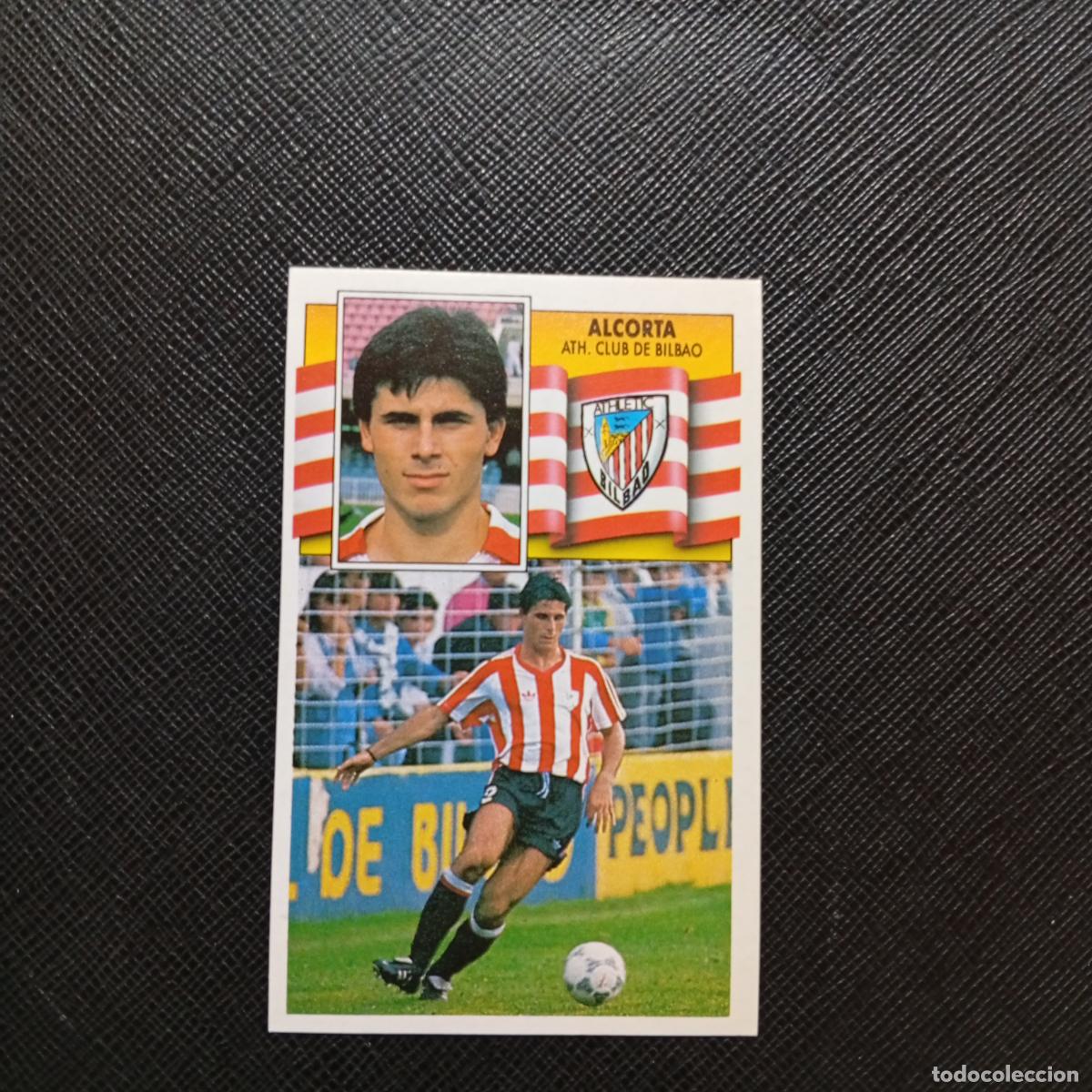 Cromos de f&uacute;tbol: ALCORTA BILBAO ESTE 1990 1991 CROMO FUTBOL LIGA 90 91 - DESPEGADO - A37 PG424