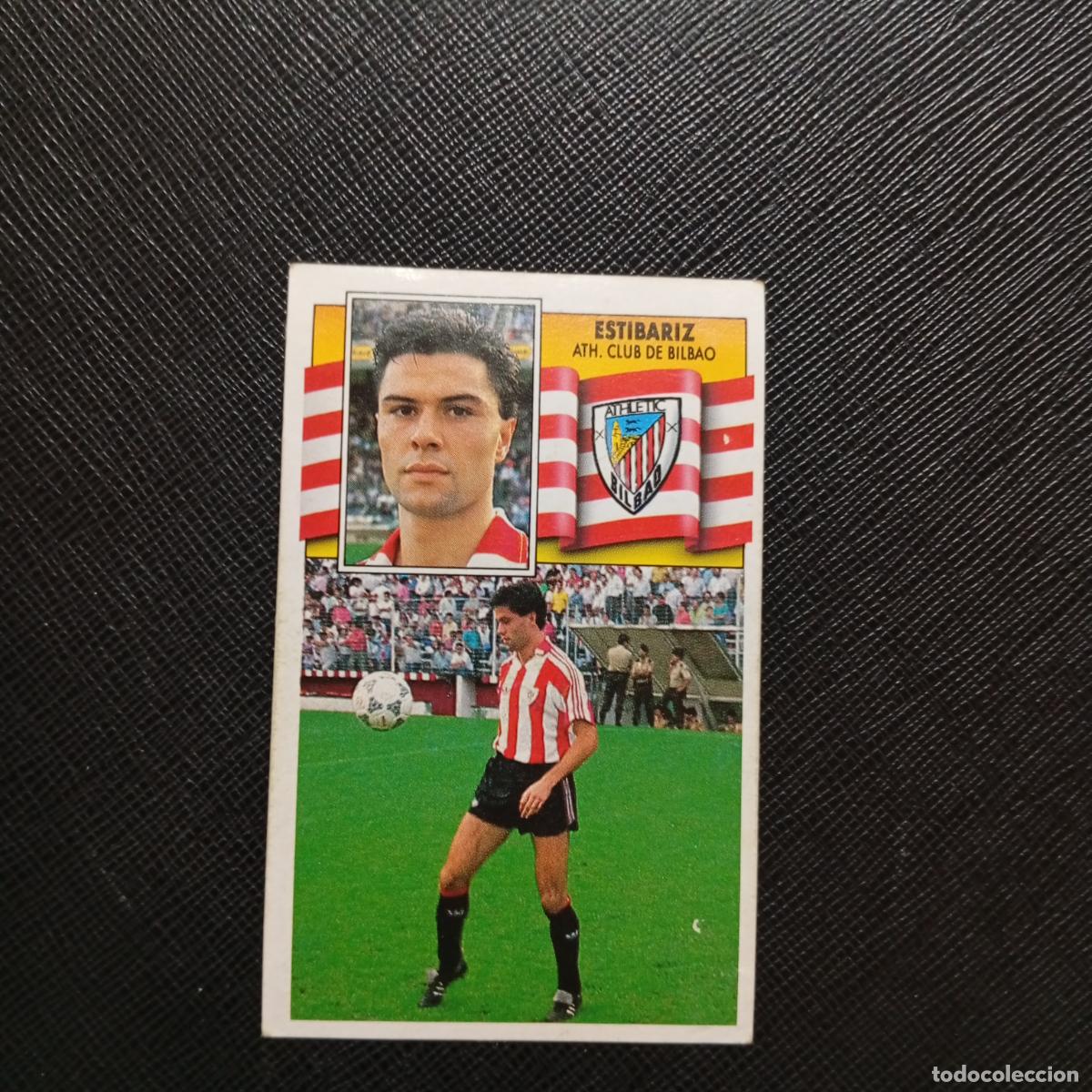 Cromos de f&uacute;tbol: ESTIBARIZ BILBAO ESTE 1990 1991 CROMO FUTBOL LIGA 90 91 - DESPEGADO - A37 PG424