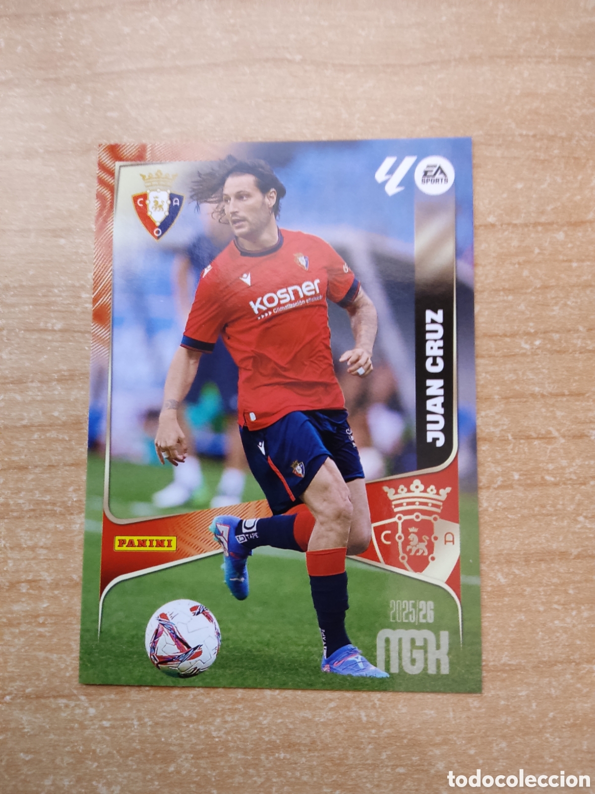 Cromos de f&uacute;tbol: 260 JUAN CRUZ OSASUNA MEGACRACKS 2025 2026
