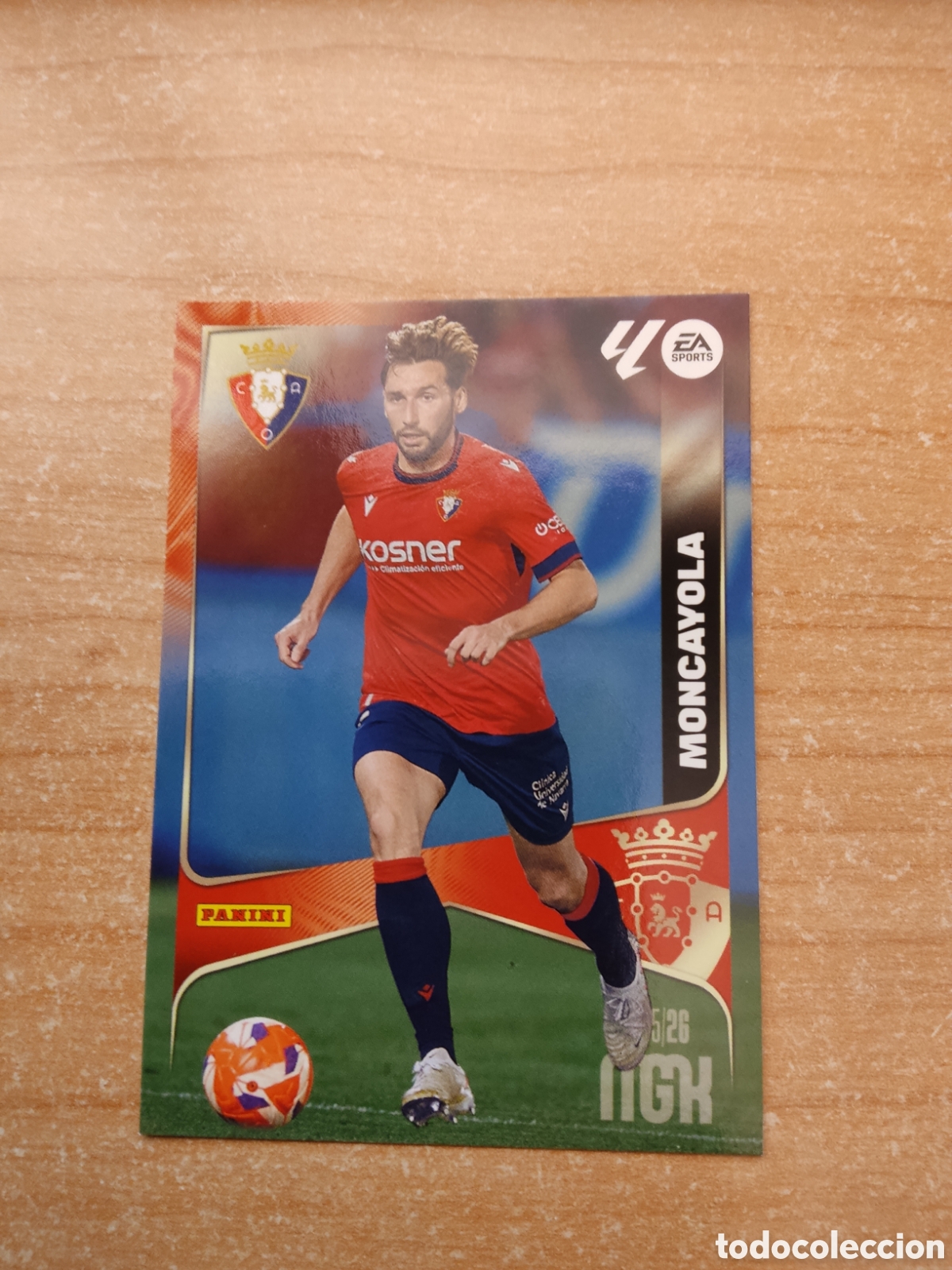 Cromos de f&uacute;tbol: 262 MONCAYOLA OSASUNA MEGACRACKS 2025 2026
