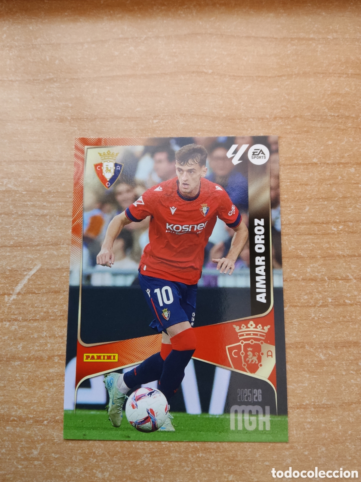Cromos de f&uacute;tbol: 267 AIMAR OROZ OSASUNA MEGACRACKS 2025 2026