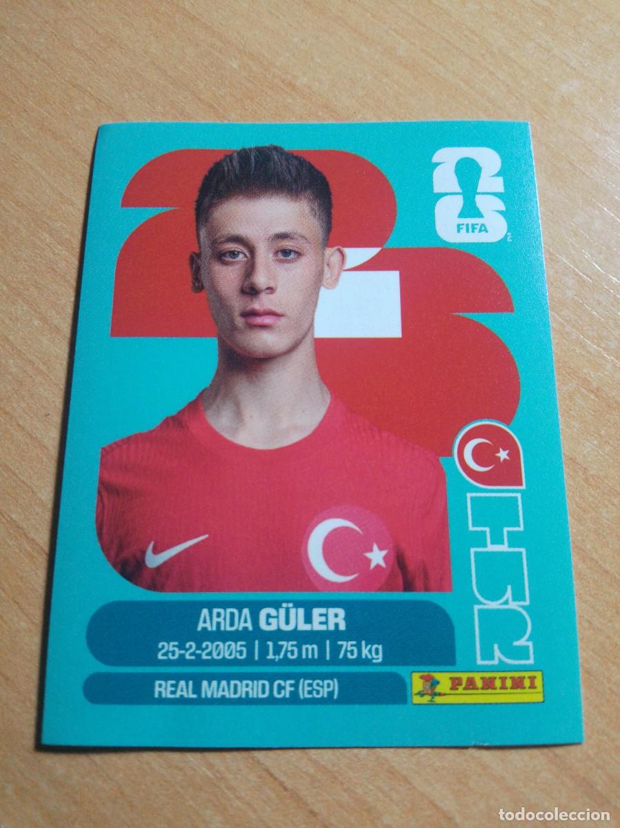 Cromos de f&uacute;tbol: TUR 14 ARDA G&Uuml;LLER TURQUIA MUNDIAL FIFA WORLD CUP 2026 26 PANINI STICKERS NUEVO
