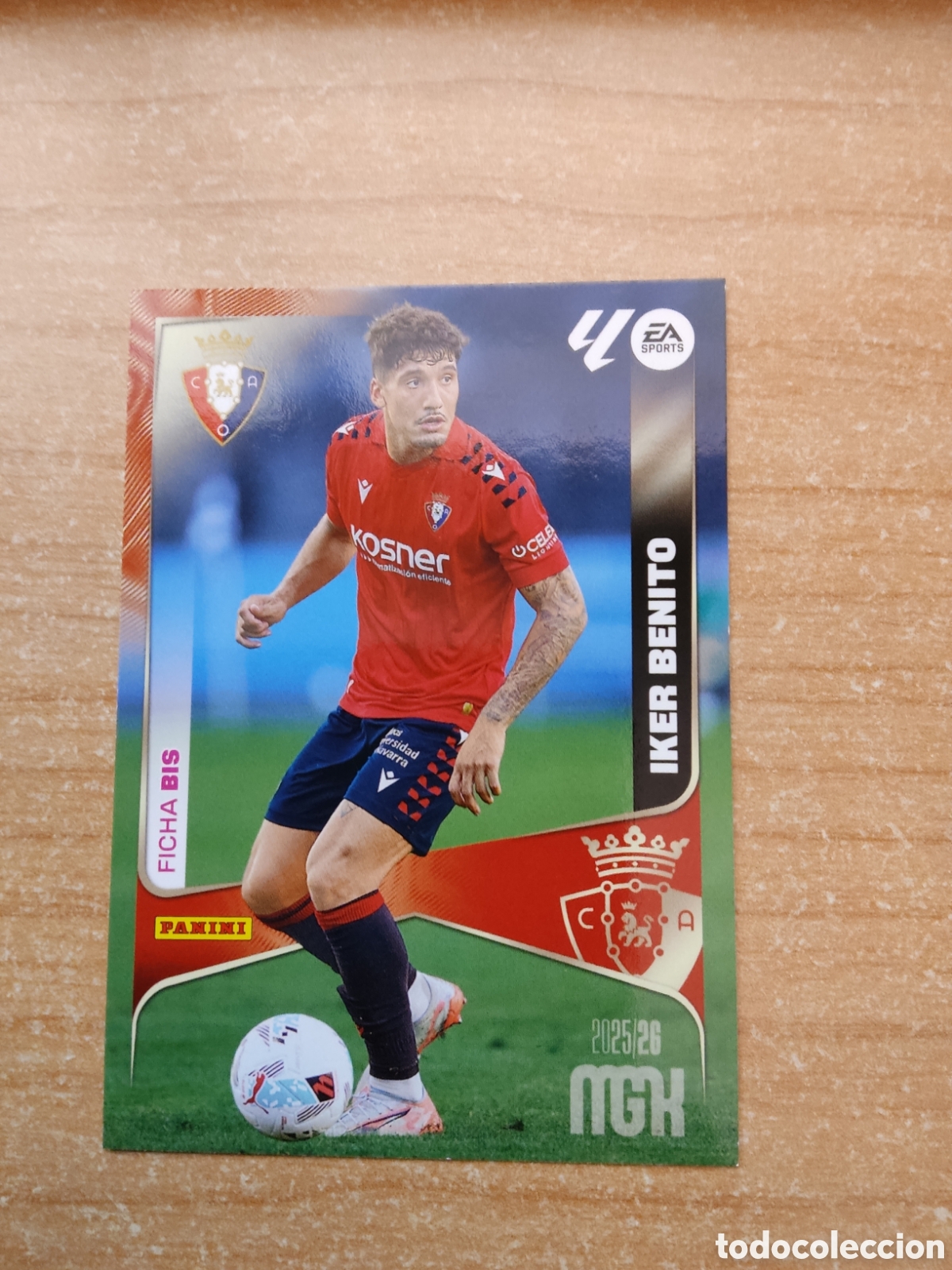 Cromos de f&uacute;tbol: 268 BIS IKER BENITO OSASUNA MEGACRACKS 2025 2026