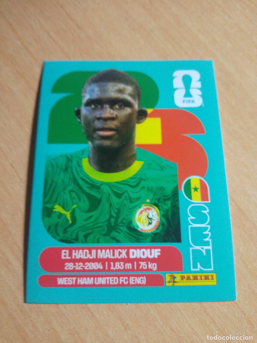 Cromos de f&uacute;tbol: DIOUF SENEGAL SEN 7 MUNDIAL FIFA WORLD CUP 2026 26 PANINI STICKERS NUEVO