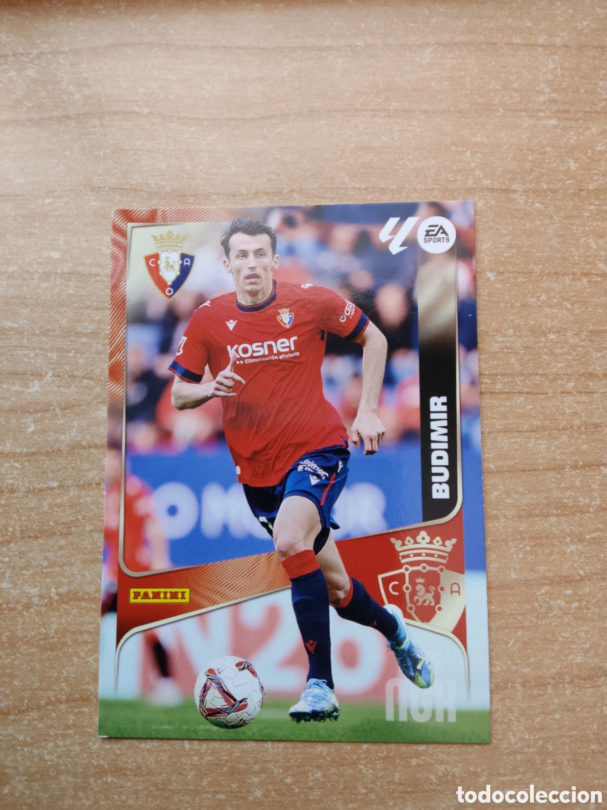 Cromos de f&uacute;tbol: 270 BUDIMIR OSASUNA MEGACRACKS 2025 2026