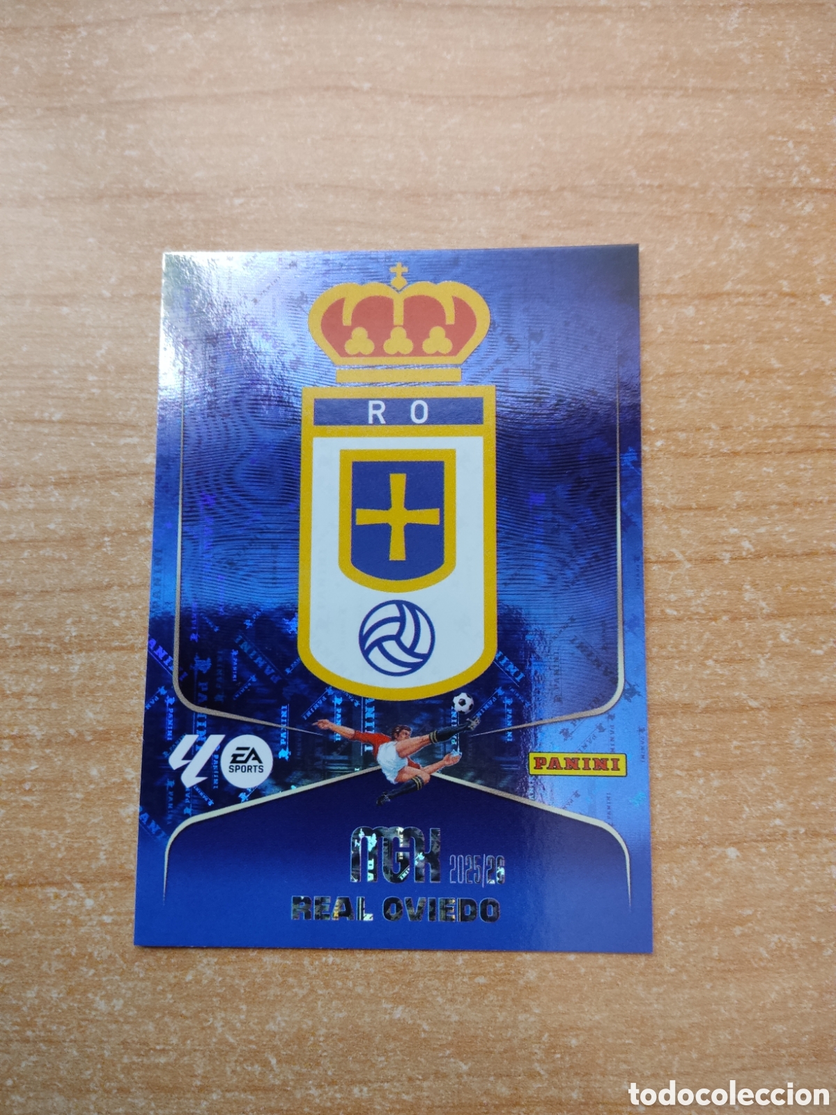 Cromos de f&uacute;tbol: 271 ESCUDO REAL OVIEDO MEGACRACKS 2025 2026