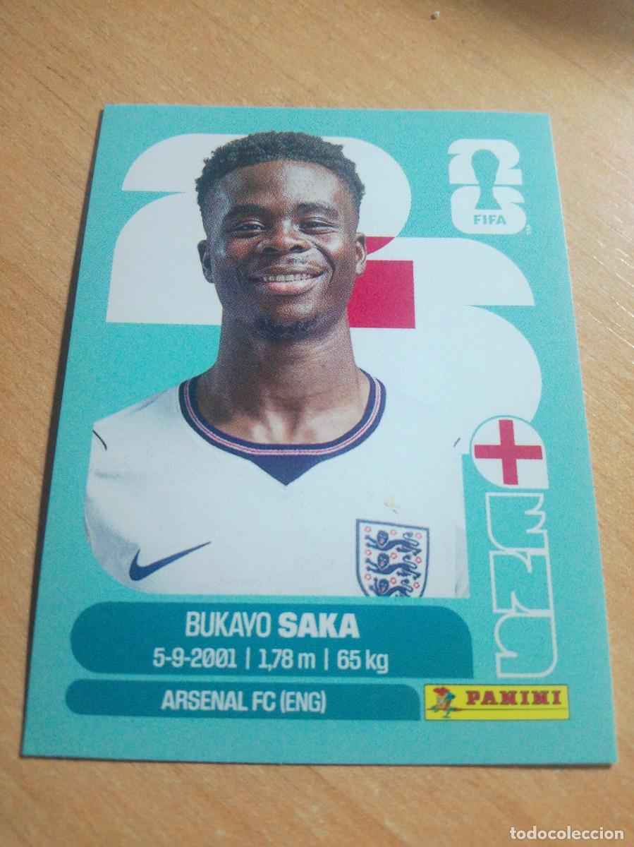 Cromos de Futebol: ENG 17 SAKA INGLATERRA MUNDIAL FIFA WORLD CUP 2026 26 PANINI STICKERS NUEVO