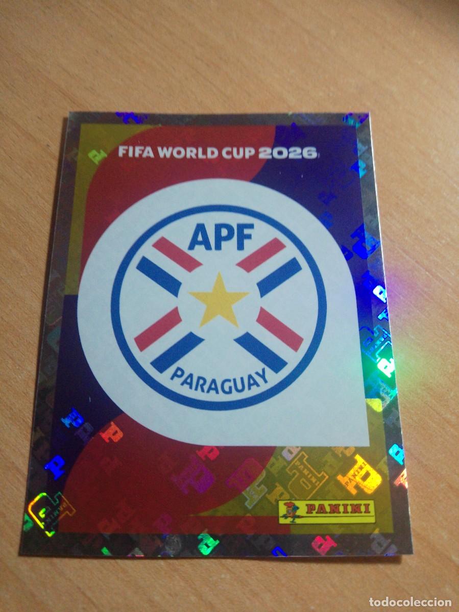 Cromos de Futebol: PAR 1 ESCUDO DE PARAGUAY MUNDIAL FIFA WORLD CUP 2026 26 PANINI STICKERS NUEVO