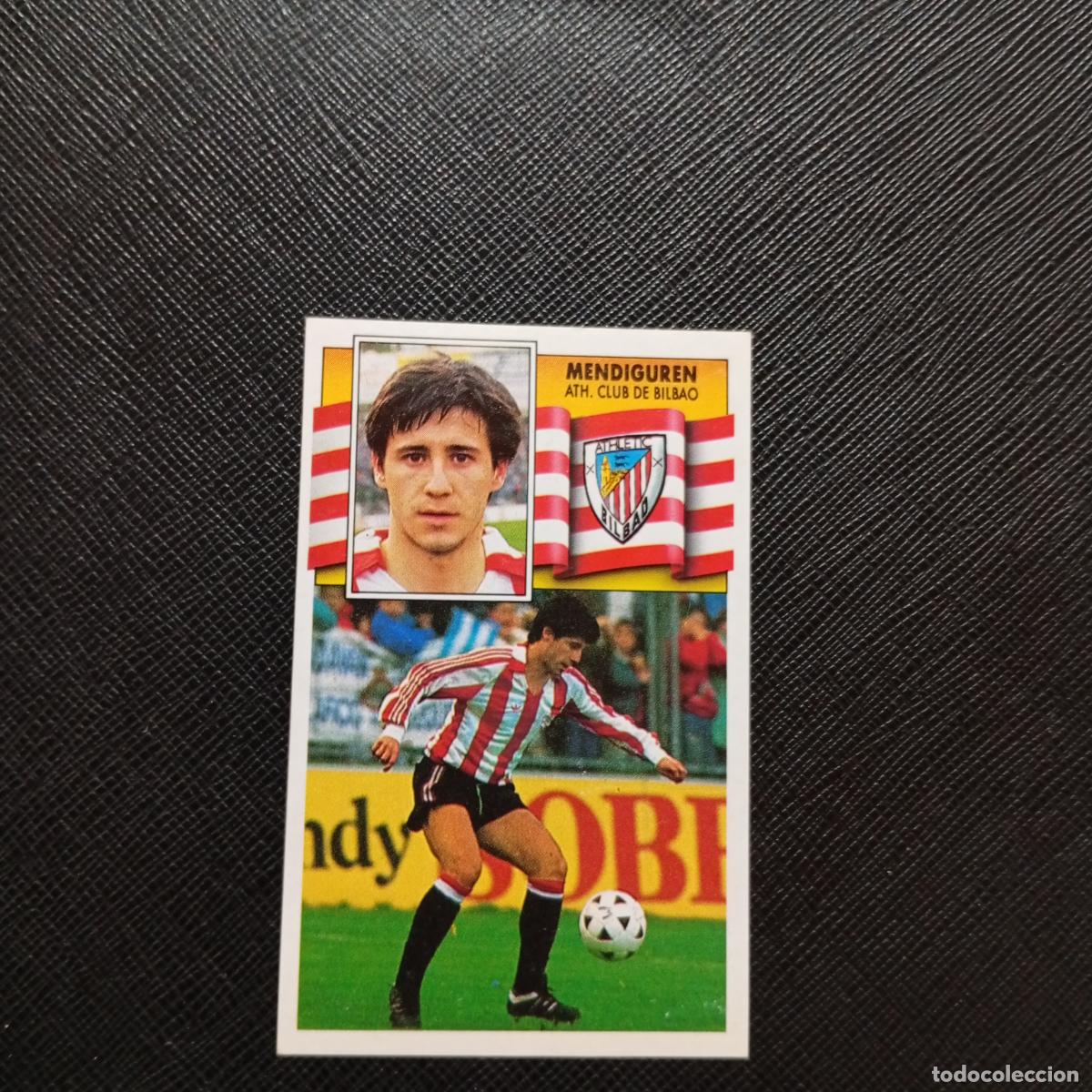 Cromos de Futebol: MENDIGUREN BILBAO ESTE 1990 1991 CROMO FUTBOL LIGA 90 91 - DESPEGADO - A37 PG424