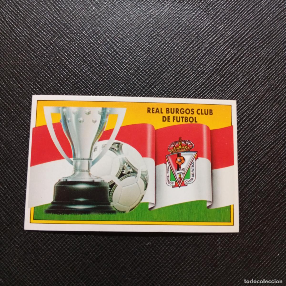 Cromos de Futebol: ESCUDO BURGOS ESTE 1990 1991 CROMO FUTBOL LIGA 90 91 - DESPEGADO - A37 PG433