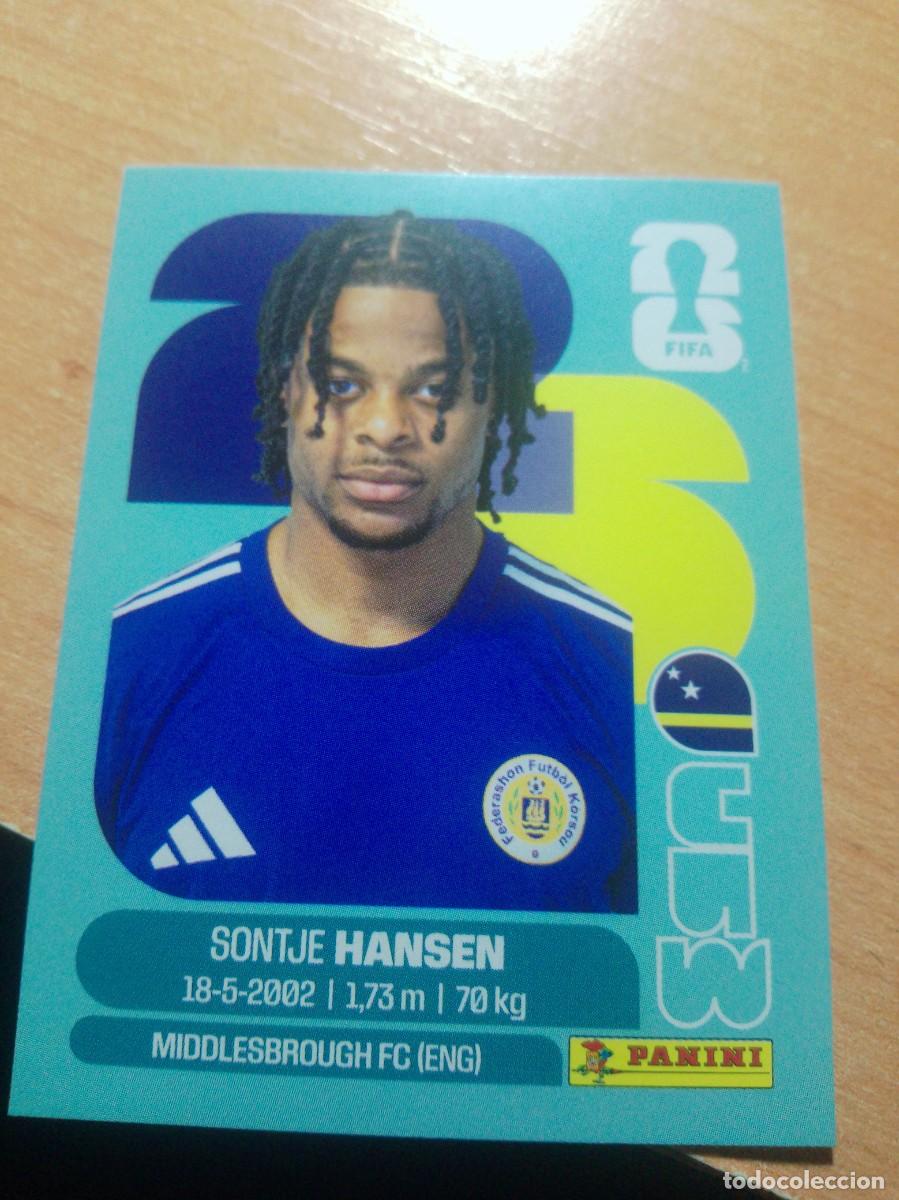 Cromos de f&uacute;tbol: HANSEN CURA&Ccedil;AO CUW 20 MUNDIAL FIFA WORLD CUP 2026 26 PANINI STICKERS NUEVO