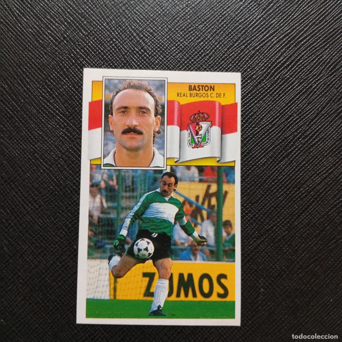 Cromos de Futebol: BASTON BURGOS ESTE 1990 1991 CROMO FUTBOL LIGA 90 91 - DESPEGADO - A37 PG433