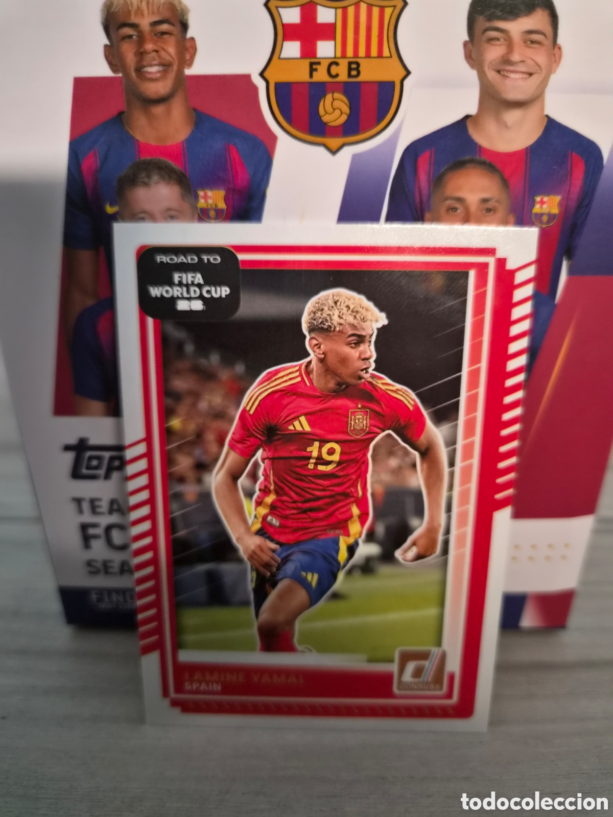 Fu&szlig;ball-Sticker: Lamine Yamal Panini Donruss Road To Fifa World Cup 26