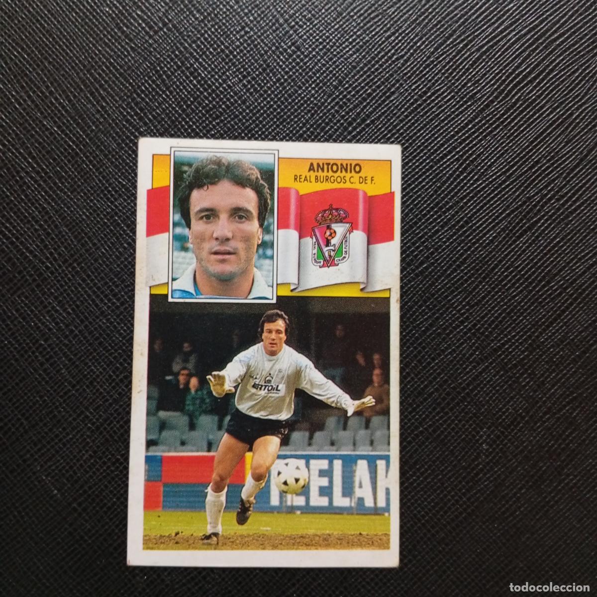 Fu&szlig;ball-Sticker: ANTONIO BURGOS ESTE 1990 1991 CROMO FUTBOL LIGA 90 91 - DESPEGADO - A37 PG433